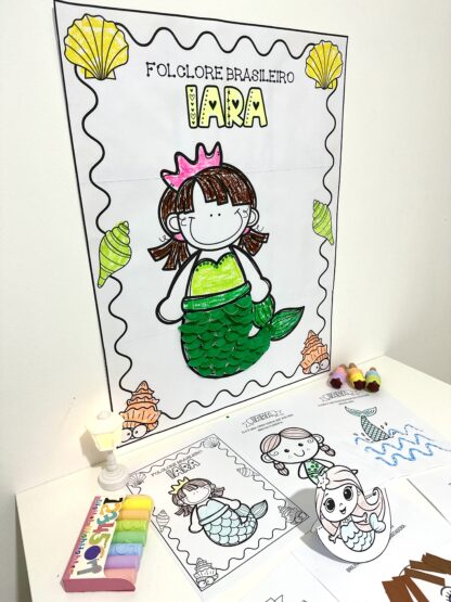 Atividades Folclore Iara - Imagem 3