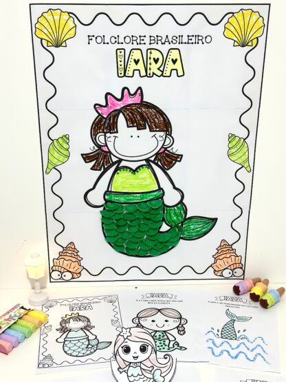 Atividades Folclore Iara - Imagem 7