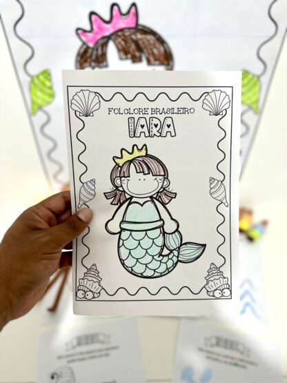 Atividades Folclore Iara - Imagem 13