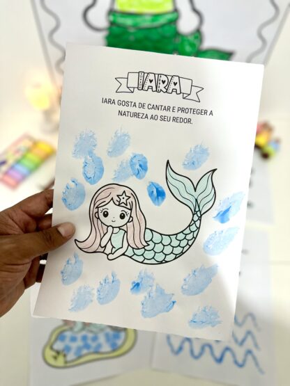 Atividades Folclore Iara - Imagem 16