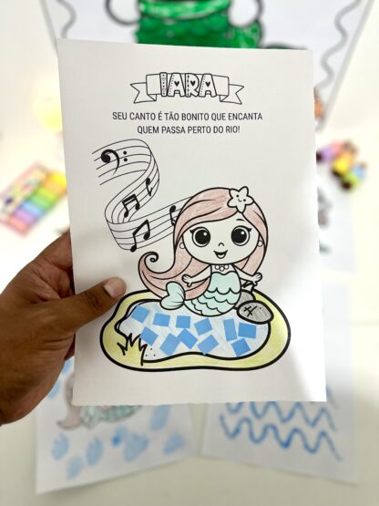 Atividades Folclore Iara - Imagem 17