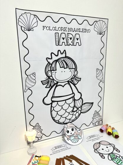 Atividades Folclore Iara - Imagem 21