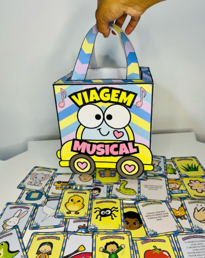 Caixa Dinâmica Viagem Musical – Embarque nessa jornada encantada!