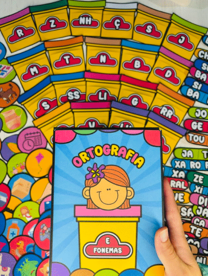Jogo das Massinhas + Caderno Ortografia e Fonemas – Aprender brincando é muito mais divertido! - Imagem 7