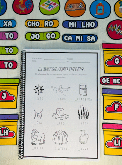 Jogo das Massinhas + Caderno Ortografia e Fonemas – Aprender brincando é muito mais divertido! - Imagem 4