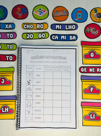 Jogo das Massinhas + Caderno Ortografia e Fonemas – Aprender brincando é muito mais divertido! - Imagem 3