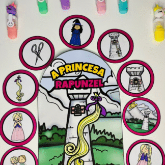 Luva de Histórias: Rapunzel