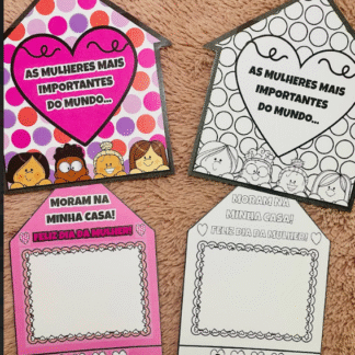 Lembrancinha Interativa para o Dia da Mulher!