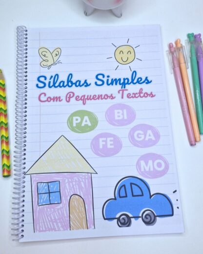 Atividades Sílabas Simples com Pequenos Textos