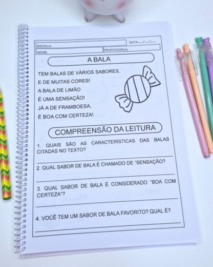 Atividades Sílabas Simples com Pequenos Textos - Imagem 9