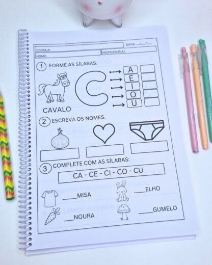 Atividades Sílabas Simples com Pequenos Textos - Imagem 12