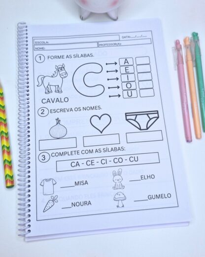 Atividades Sílabas Simples com Pequenos Textos - Imagem 13