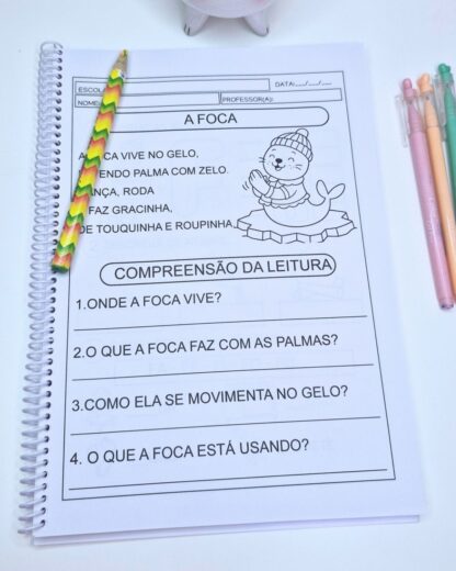 Atividades Sílabas Simples com Pequenos Textos - Imagem 8