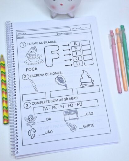 Atividades Sílabas Simples com Pequenos Textos - Imagem 7