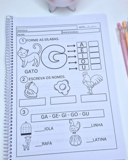 Atividades Sílabas Simples com Pequenos Textos - Imagem 6