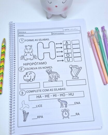 Atividades Sílabas Simples com Pequenos Textos - Imagem 5