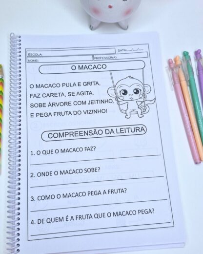 Atividades Sílabas Simples com Pequenos Textos - Imagem 3