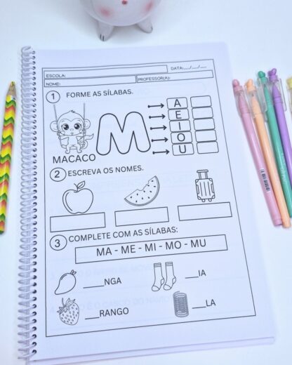 Atividades Sílabas Simples com Pequenos Textos - Imagem 2