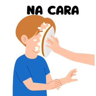 TORTA NA CARA