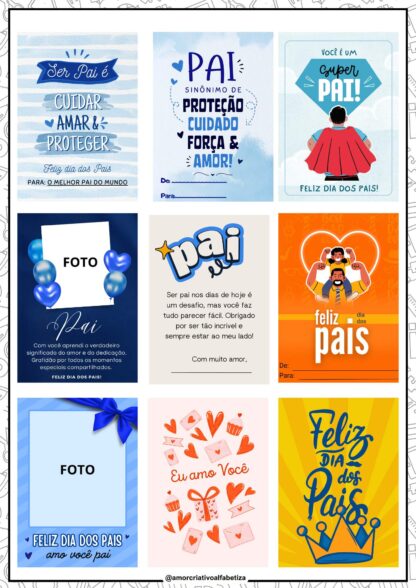 Cartões e Tags para o Dia dos Pais! - Imagem 3