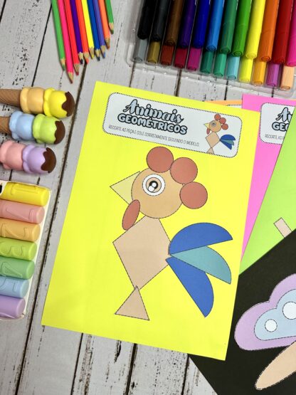 ANIMAIS GEOMÉTRICOS - Imagem 8