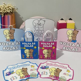 Mini Kit Bobbie - Volta às Aulas