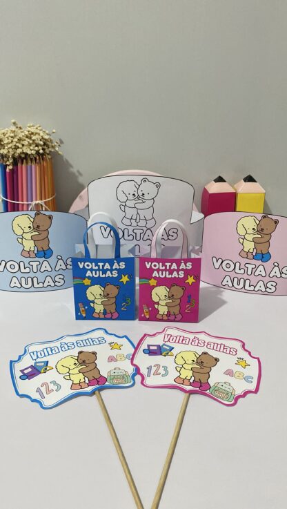 Mini Kit Bobbie - Volta às Aulas