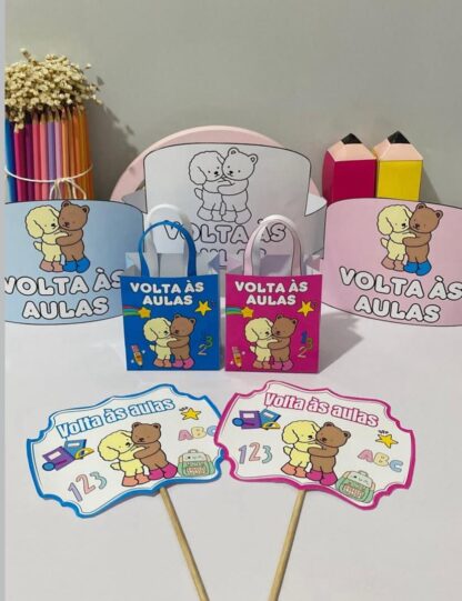 Mini Kit Bobbie - Volta às Aulas