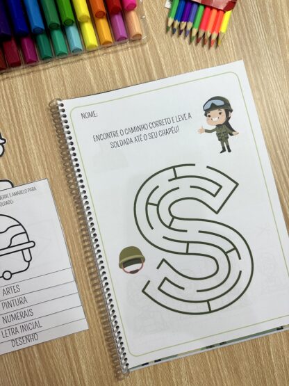 APOSTILA DE ATIVIDADES DIA DO SOLDADO - Imagem 4