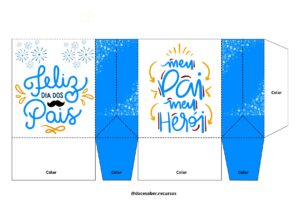 Caixinha Dia dos Pais – Gratuito