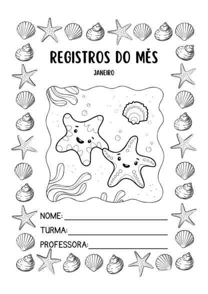 Capas Mensais - Fundo do Mar - Imagem 3