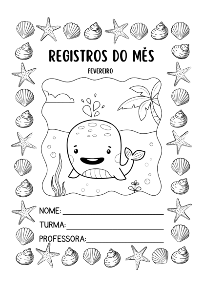 Capas Mensais - Fundo do Mar - Imagem 2