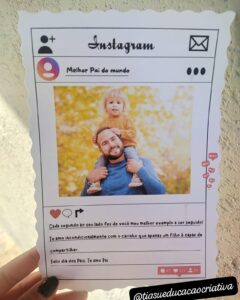 CARTÃO DIA DOS PAIS ‍‍INSTAGRAM – EDITÁVEL