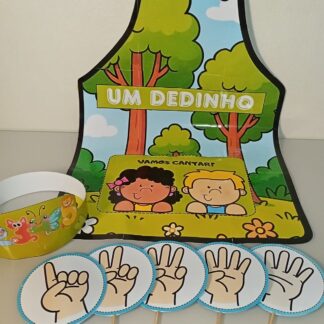 Avental musical um dedinho - Sara do Vale