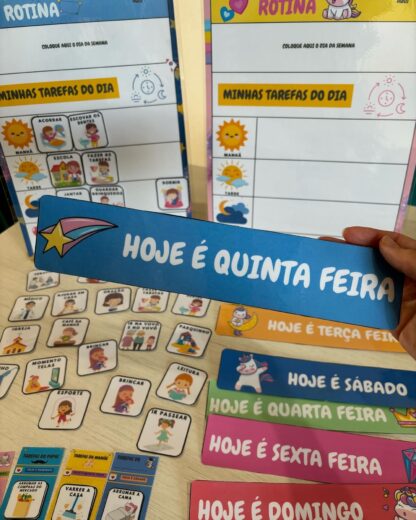 Plaquinhas de Rotina Personalizadas - Imagem 2