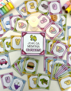 Jogo da Memória do Alfabeto