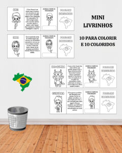 MINI LIVRINHOS LENDAS DO FOLCLORE