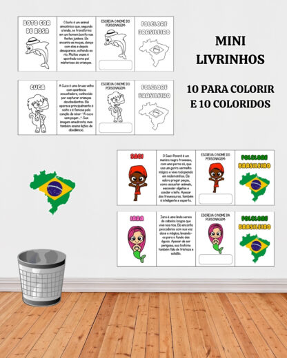 MINI LIVRINHOS LENDAS DO FOLCLORE - Imagem 3