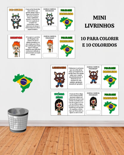 MINI LIVRINHOS LENDAS DO FOLCLORE - Imagem 4