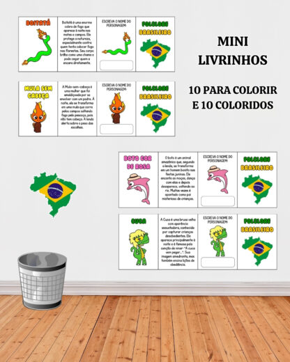 MINI LIVRINHOS LENDAS DO FOLCLORE - Imagem 5