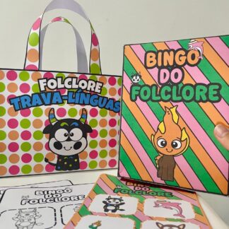 "Kit Folclore Divertido – Bingo + Trava-línguas para Imprimir"