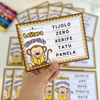 Fichas de leitura volta às aulas