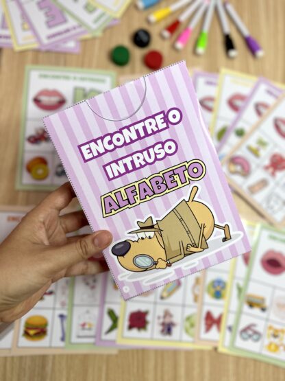 ENCONTRE O INTRUSO ALFABETO - Imagem 9