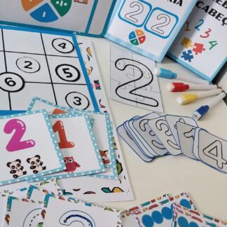 MALETA DA MATEMÁTICA - 7 ARQUIVOS DIFERENTES PARA TRABALHAR OS NUMERAIS