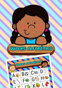 QUADRO ALFABÉTICO