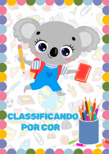 ATIVIDADE CLASSIFICANDO POR COR