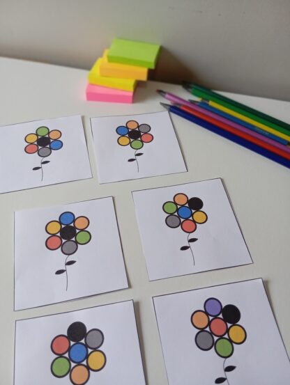 ATIVIDADE COMPLETE A FLOR COM AS CORES CERTAS - Imagem 8