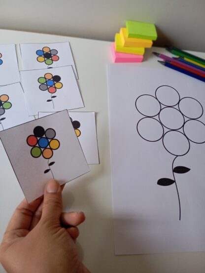 ATIVIDADE COMPLETE A FLOR COM AS CORES CERTAS - Imagem 5
