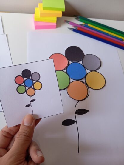ATIVIDADE COMPLETE A FLOR COM AS CORES CERTAS - Imagem 4