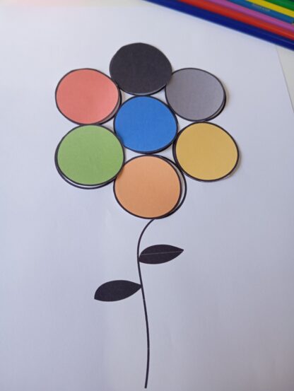 ATIVIDADE COMPLETE A FLOR COM AS CORES CERTAS - Imagem 3
